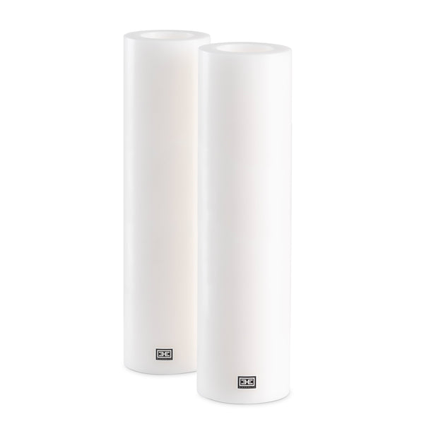 Artificial Candle 12 x H. 45 cm set of 2